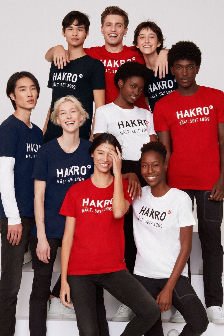 HAKRO T-Shirt Logo 1969